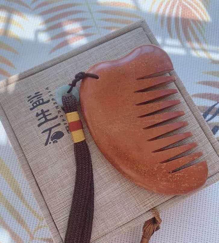 Stone Needle Comb 砭石梳