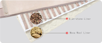 Bian Stone Thermal Therapy Belt for Waist and Abdomen 砭石腰腹热敷带