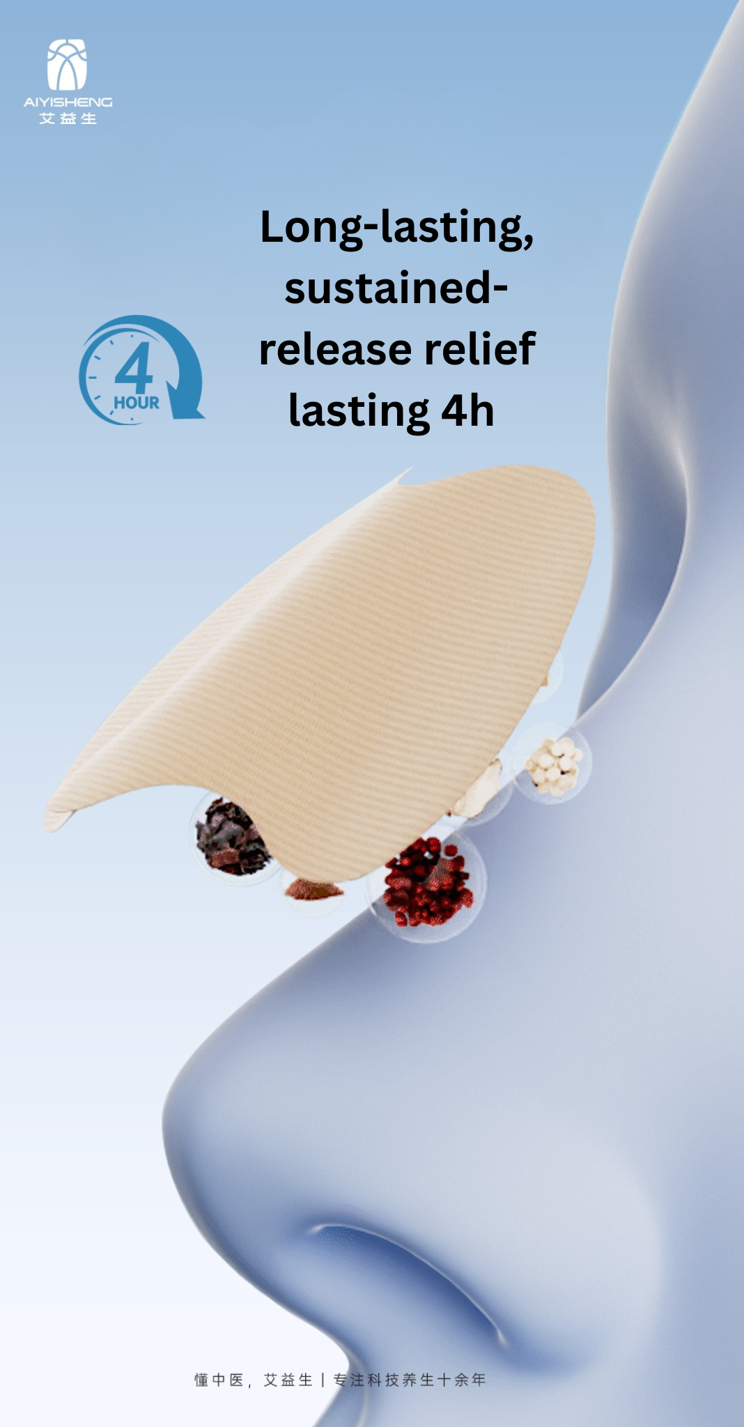 Herbal Bianshi Nasal Relief Patch
