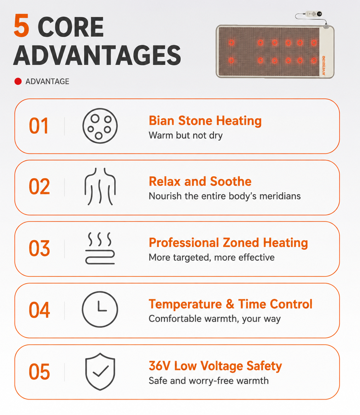 Bianstone warm health mattress