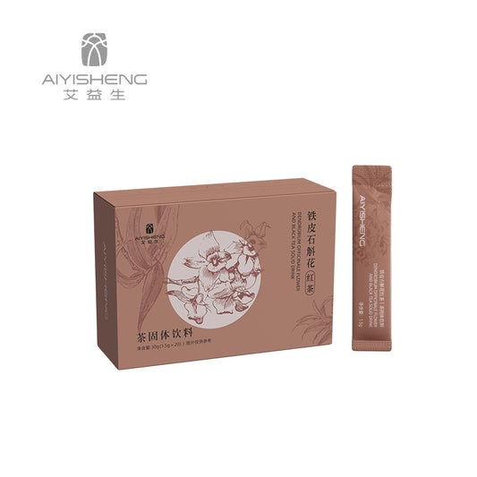 【铁皮石斛花红茶】新式健康茶